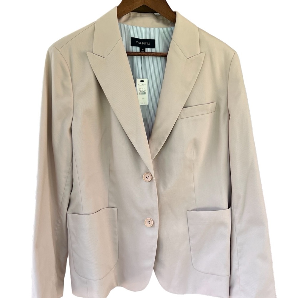 Women’s…. Talbots Light creamy pink Blazer